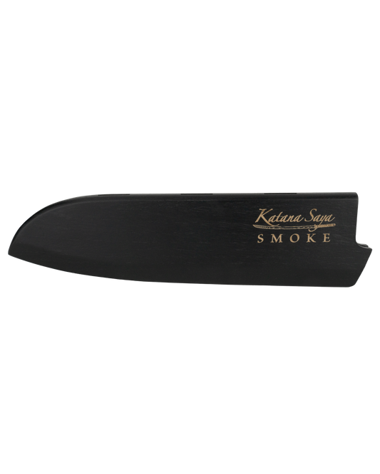 Katana Smoke Santoku Knife 18cm Ebony