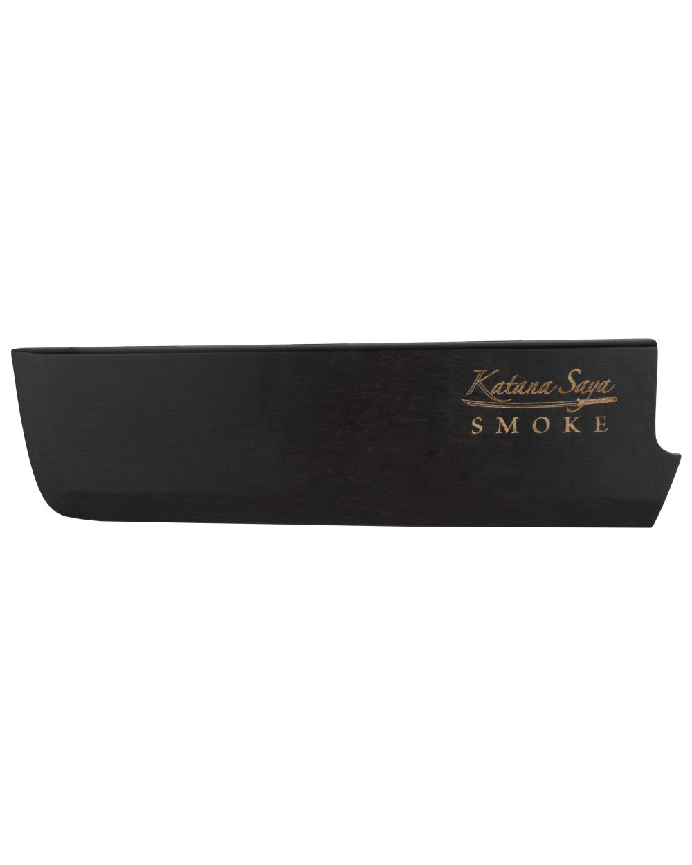 Katana Smoke Nakiri Knife 18cm Ebony