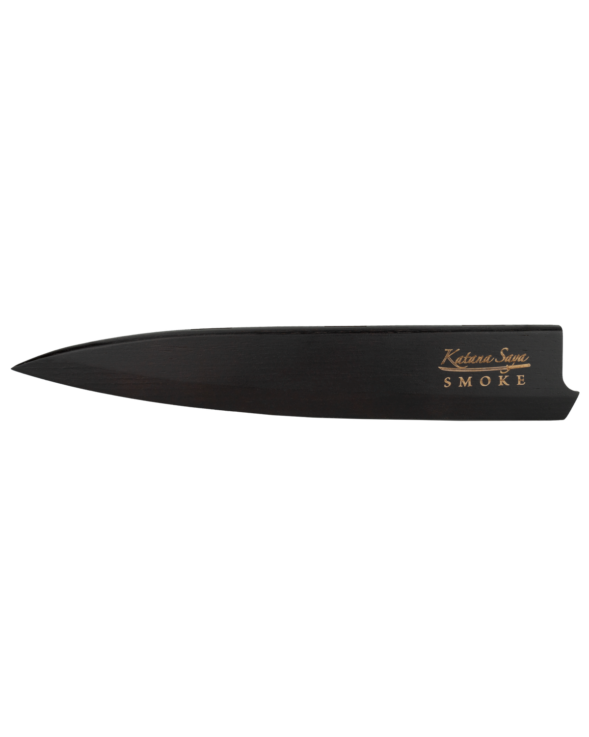 Katana Smoke Carving Knife 20cm Ebony