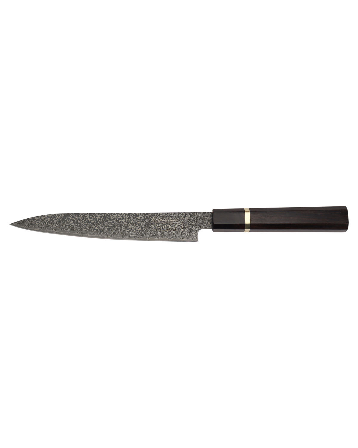 Katana Smoke Carving Knife 20cm Ebony