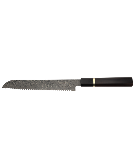 Katana Smoke Bread Knife 20cm Ebony