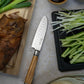Katana Saya Olive Wood Santoku Knife 12cm