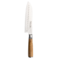 Katana Saya Olive Wood Santoku Knife 18cm