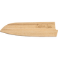 Katana Saya Olive Wood Santoku Knife 18cm