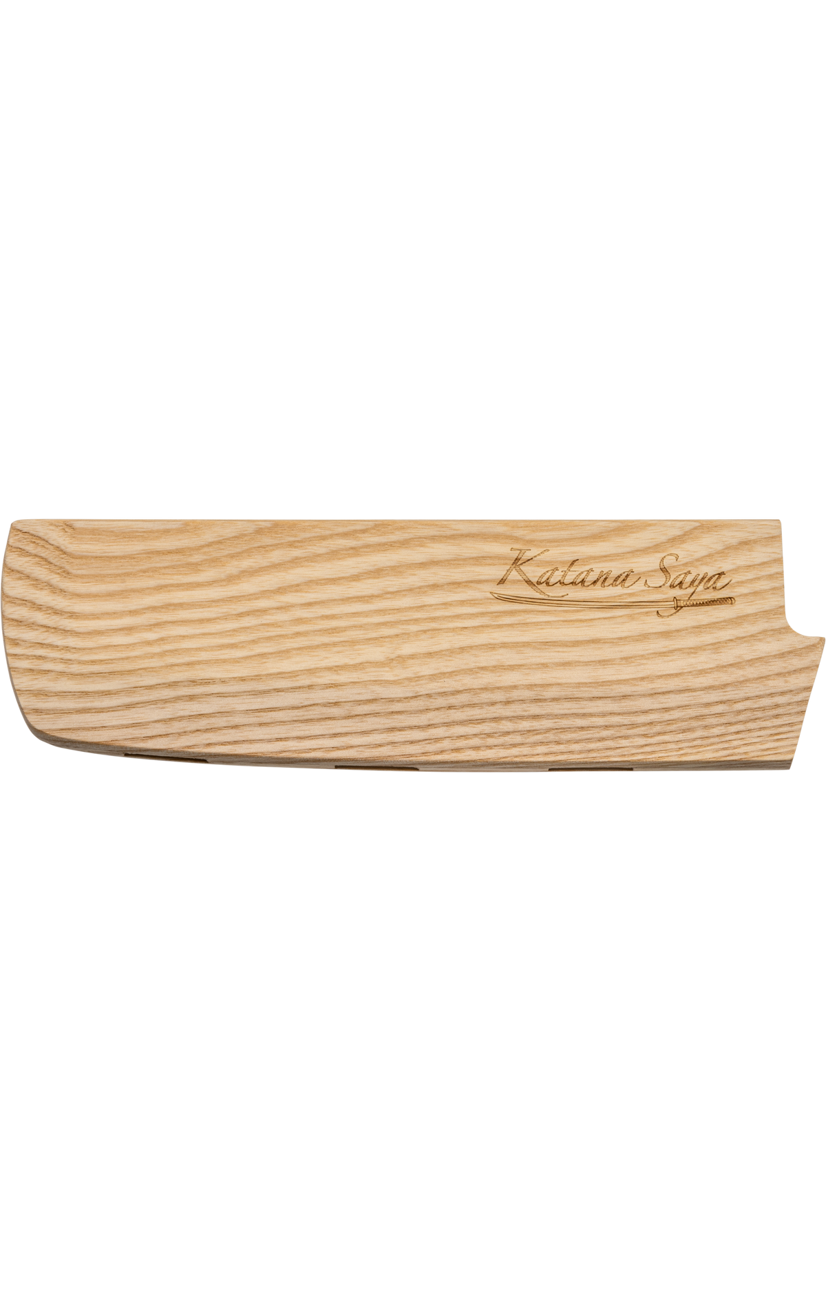 Katana Saya Olive Wood Nakiri Knife 18cm