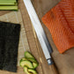 Katana Saya Olive Wood Tako Sashimi Knife 27cm