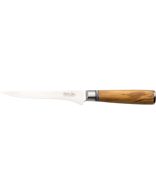 Katana Saya Olive Wood Boning Knife 15cm