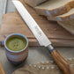 Katana Saya Olive Wood Bread Knife 20cm