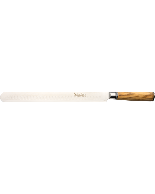 Katana Saya Olive Wood Ham Slicer 30cm