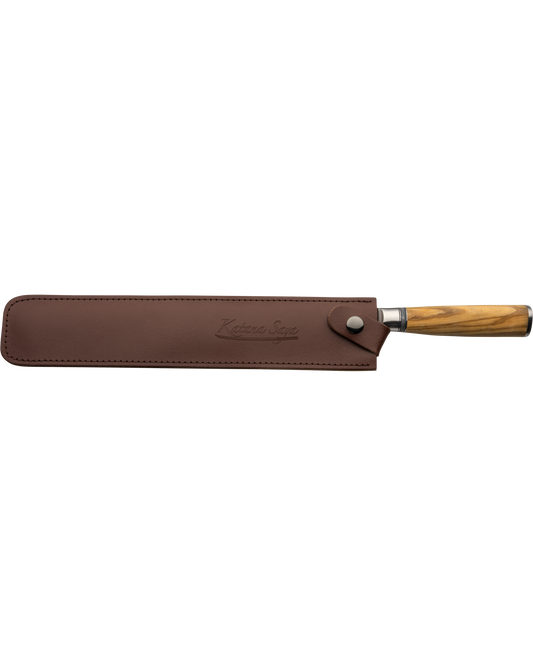 Katana Saya Olive Wood Ham Slicer 30cm