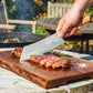Katana Saya Olive Wood BBQ Cook's Knife 21cm
