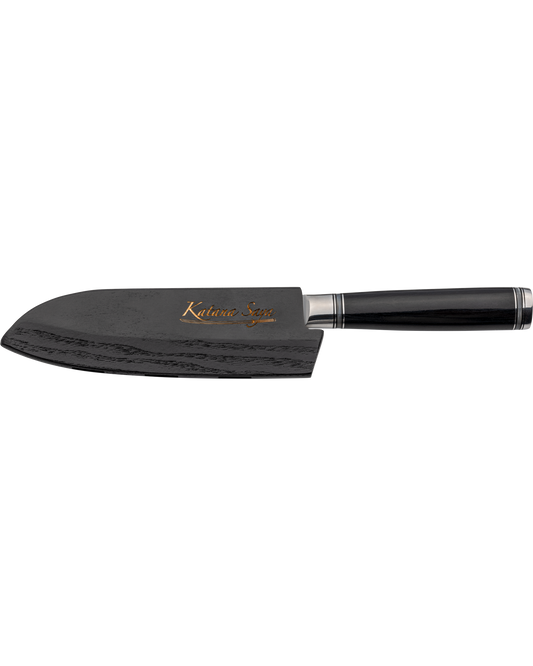 Katana Saya Pakkawood Santoku Knife 12cm