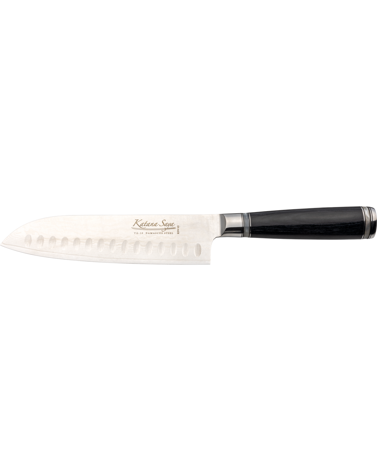 Katana Saya Pakkawood Santoku Knife 18cm