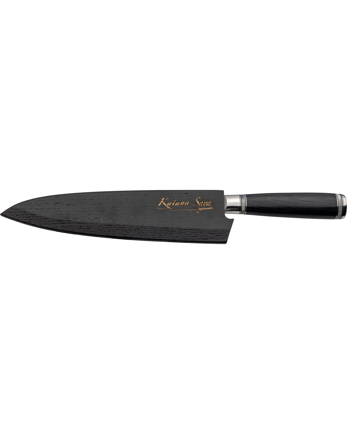Katana Saya Pakkawood Gyuto Knife 20cm
