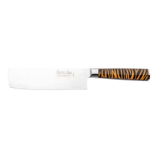 Katana Saya Tiger 18cm Nakiri Knife