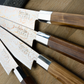 Katana Saya Flame 20cm Carving Knife Olive Wood