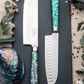 Katana Saya Pearl 12cm Santoku Knife