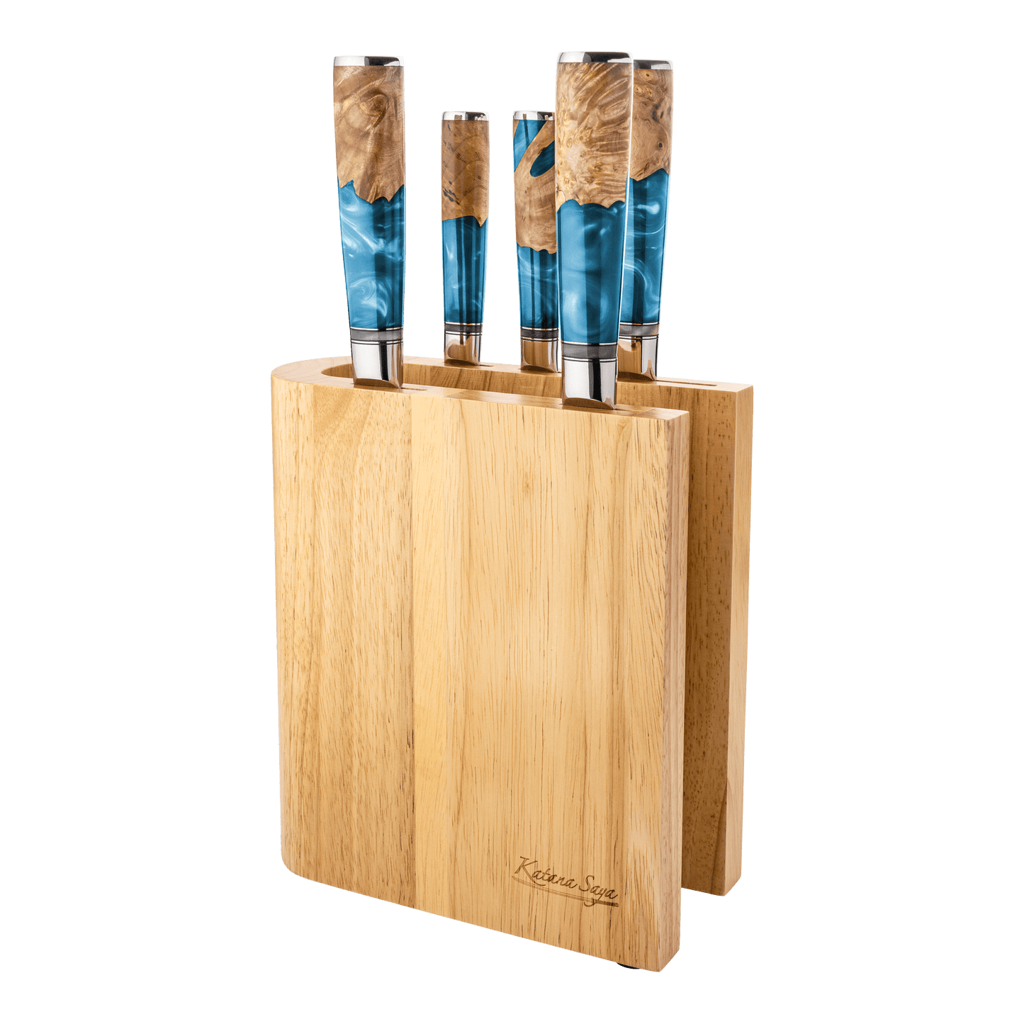 Katana Elements Ocean 6 Pce Knife Block Set
