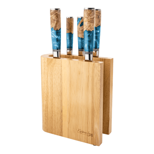 Katana Elements Ocean 6 Pce Knife Block Set