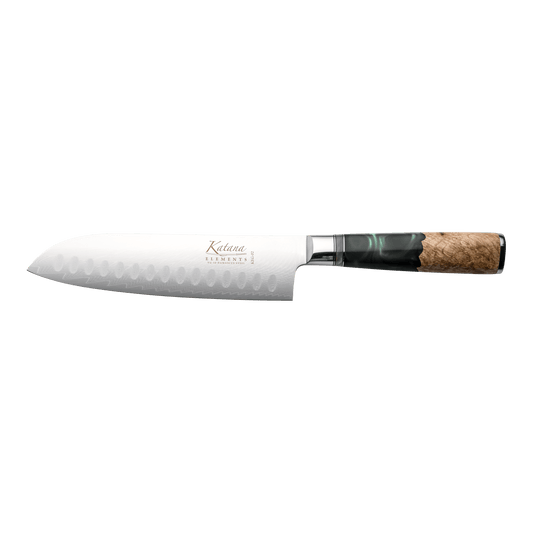 Katana Elements Rainforest 18cm Santoku Knife