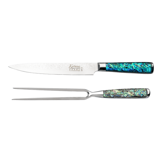 Katana Pearl 2 Pce Carving Set