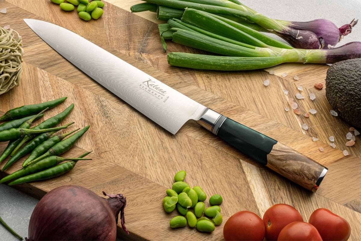 Katana Elements Rainforest 20cm Gyuto Knife