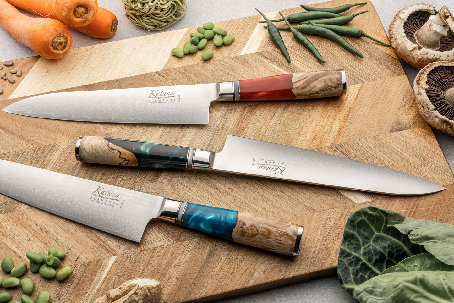 Katana Elements Volcanic 20cm Gyuto Knife