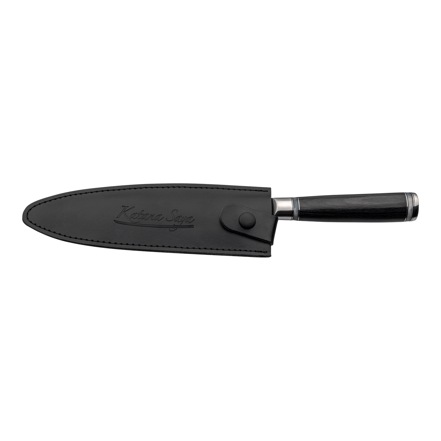 Katana Saya Pakkawood 20cm Chef Knife