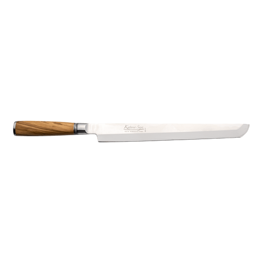 Katana Saya Olive Wood 27cm Tako Sashimi Knife