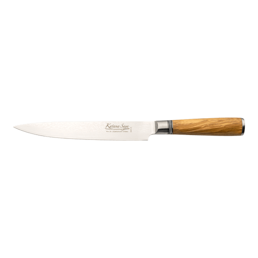 Katana Saya Olive Wood 20cm Carving Knife