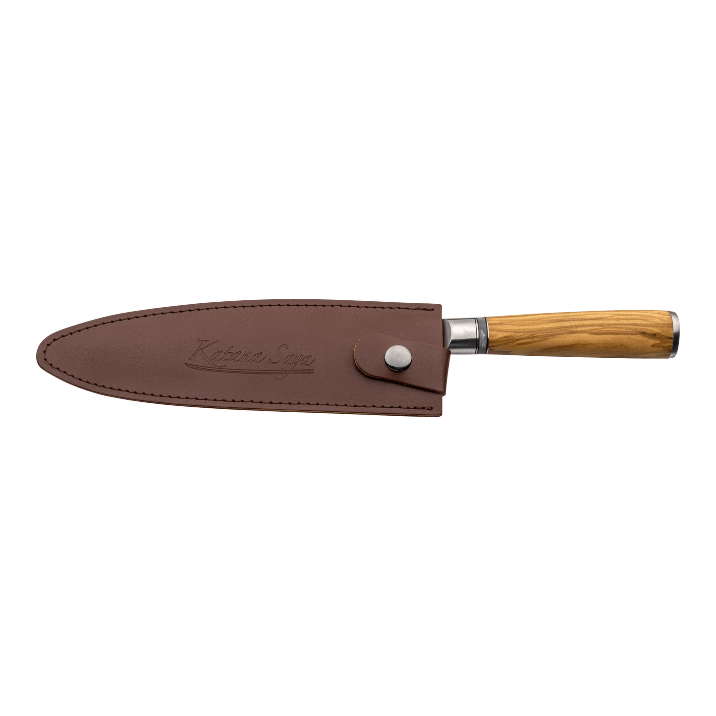 Katana Saya Olive Wood 20cm Bread Knife