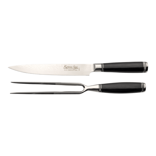 Katana Saya Pakkawood 2 Pce Carving Set