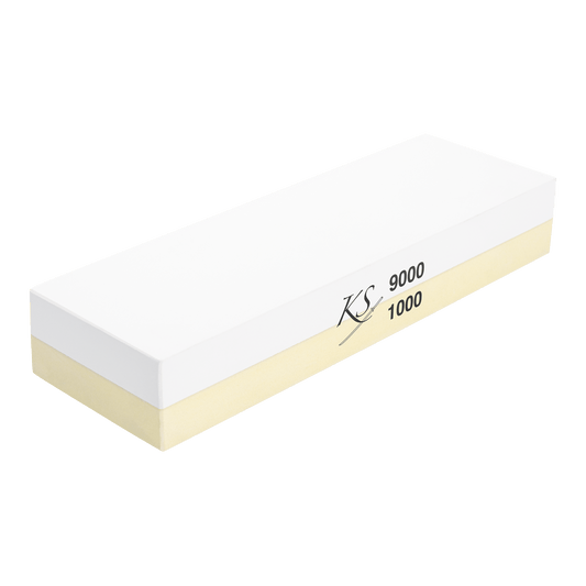 Katana Saya Whetstone Shapening Kit (Medium 1000/ Super Fine 9000)