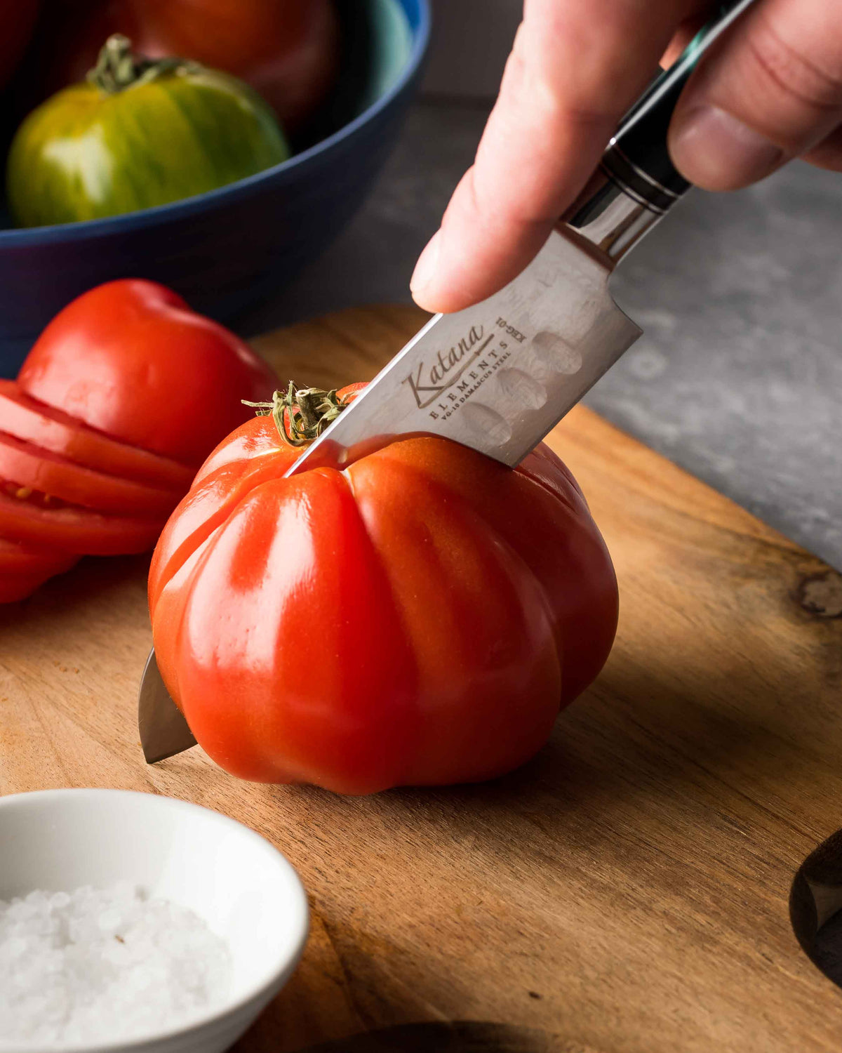 Katana Elements Rainforest 12cm Santoku Knife