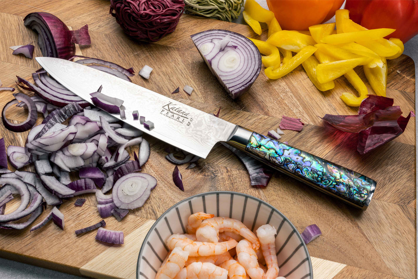 Katana Pearl 3 Pce Knife Set