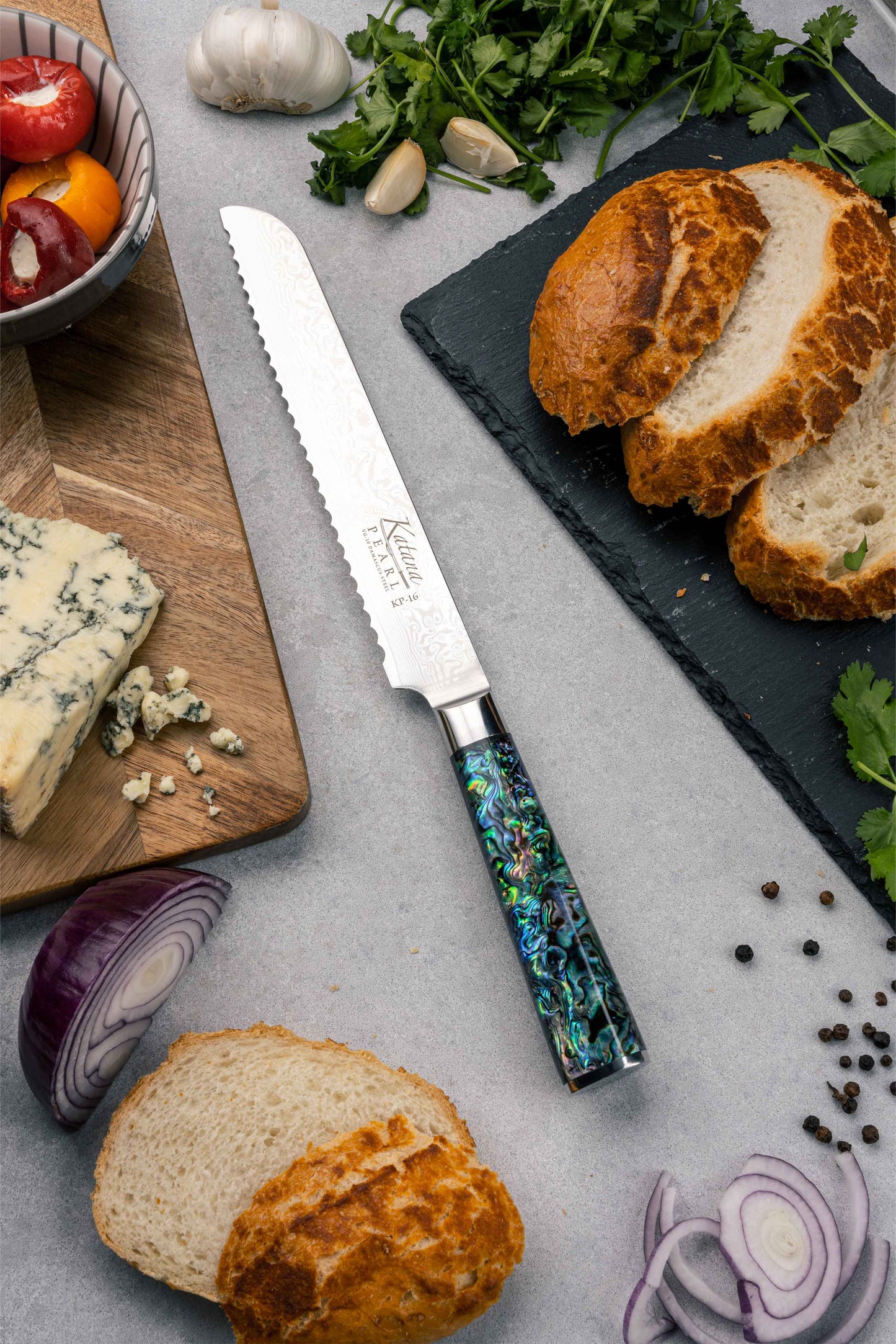 Katana Pearl 20cm Bread Knife