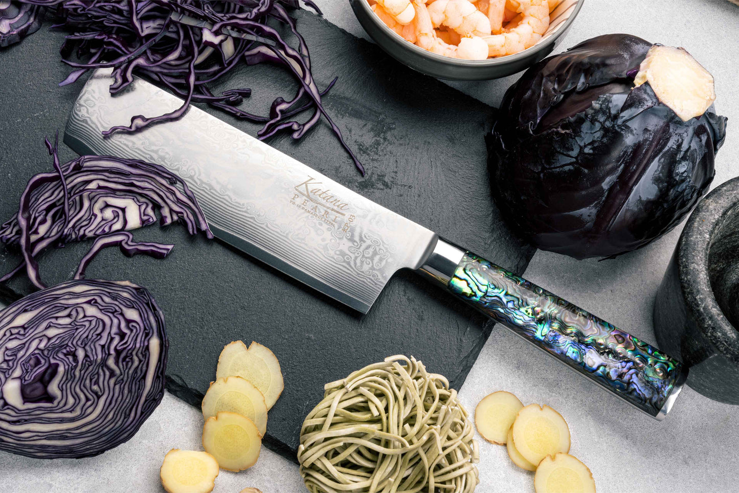 Katana Pearl 18cm Nakiri Knife
