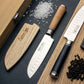 Katana Saya Olive Wood 12cm Santoku Knife
